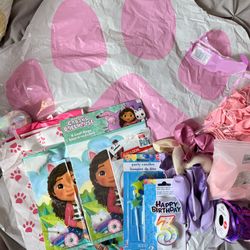 Party Supplies For Girl, Gabby’s Doll House, Secret Life Of Pets