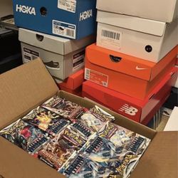 100+ open packs of Pokémon cards with 15 or more (vmax’s, v’s, ex’s, vstar’s, trainers)