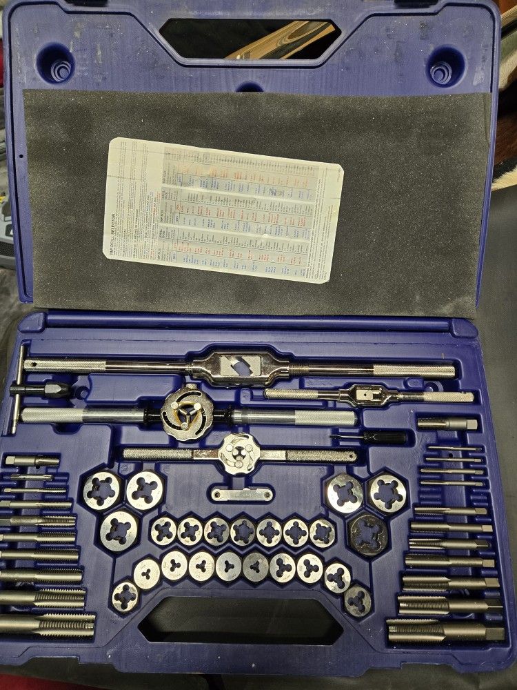 Irwin 53 Piece Tap And Die Set....