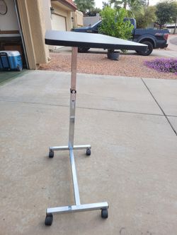 Bed Tray (Rolling And Adjustable Height)