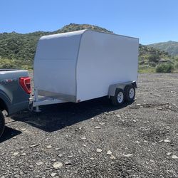 ENCLOSED TRAILERS,12’ X 7’, TITLE and HAND