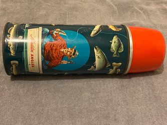 Vintage Aladdin Angler Thermos