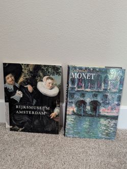 Art albums books in perfect condition