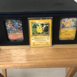 W Stamped Pikachu 