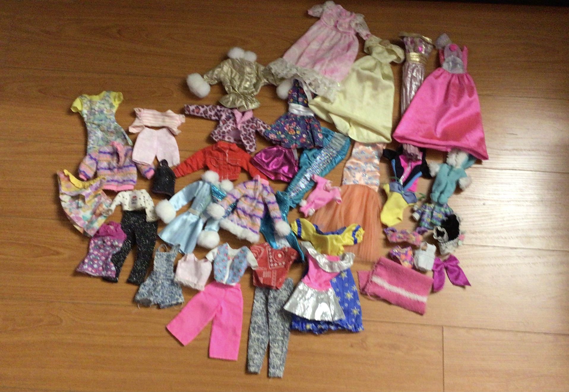 Assorted Barbie Doll Clothes Fashion