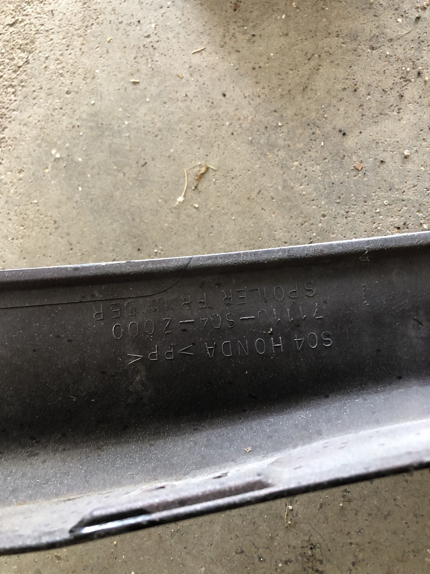 1999-2000 Honda Civic si front lip/spoiler