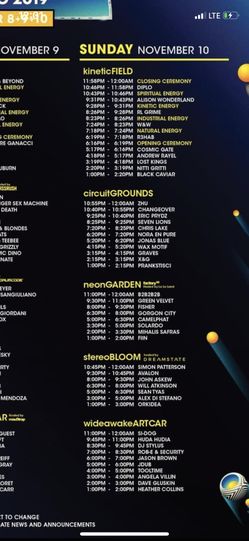 Looking for 2 edc passes for Sunday! Orlando