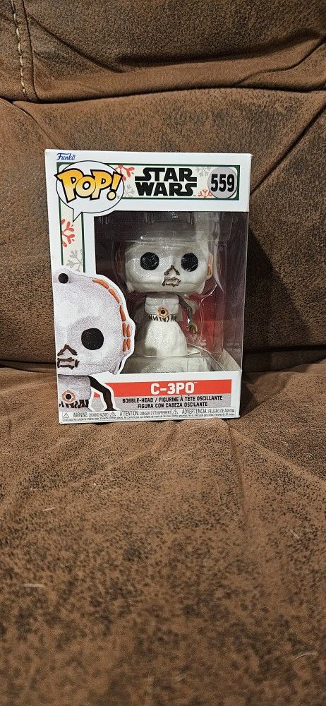 C-3PO Funko POP (Holiday Theme) . BTW Make An Offer