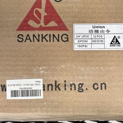 Sanking 3/4” PVC Union Sockets 