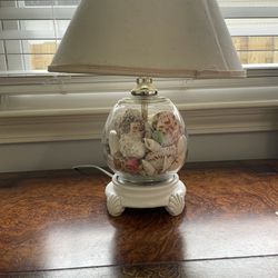 Antique Seashell Lamp