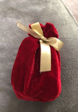 Red Velvet Flats w/Travel Pouch