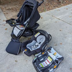 Chicco bravo stroller with keyfit 30 infant hot sale car seat