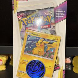 Unified minds blister pikachu art