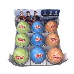 Topps UEFA Season 2025/26 Card Egg Tin Includes Display & 9 Tins
