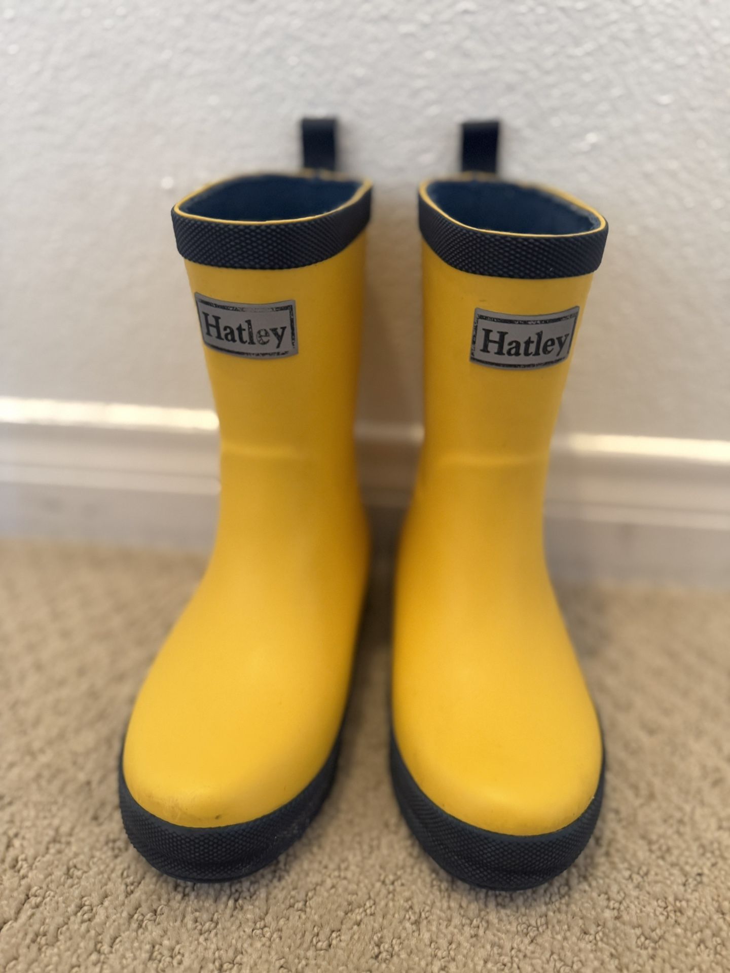 Hatley Kid’s Yellow Rain Boots Size 11