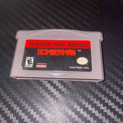 Nintendo Gameboy Advance Bomberman Classic NES Series