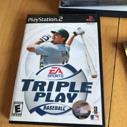 Sony Ps2 Triple Play Baseball Mint Condition