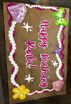Hand Painted Banner