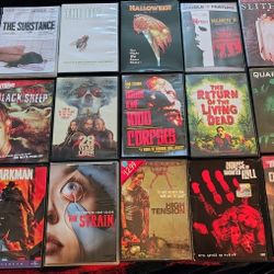 DVD Bundle From Classic Horror Films Up To The More Recent Masterpieces