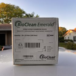 Sterile Nitrile Cleanroom Gloves 