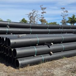 18" DR 13.5 IPS Pipe HDPE dredge Pipe 13,000ft