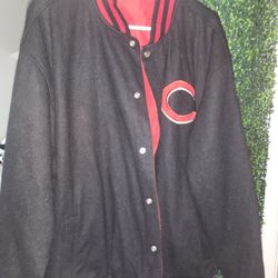 Cincinnati Reds MLB jacket 2x- Reversible 