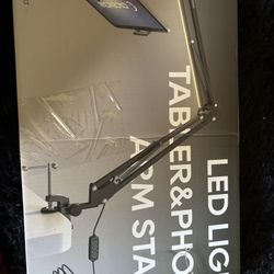 LES Tablet And Phone Holder Arm Stand