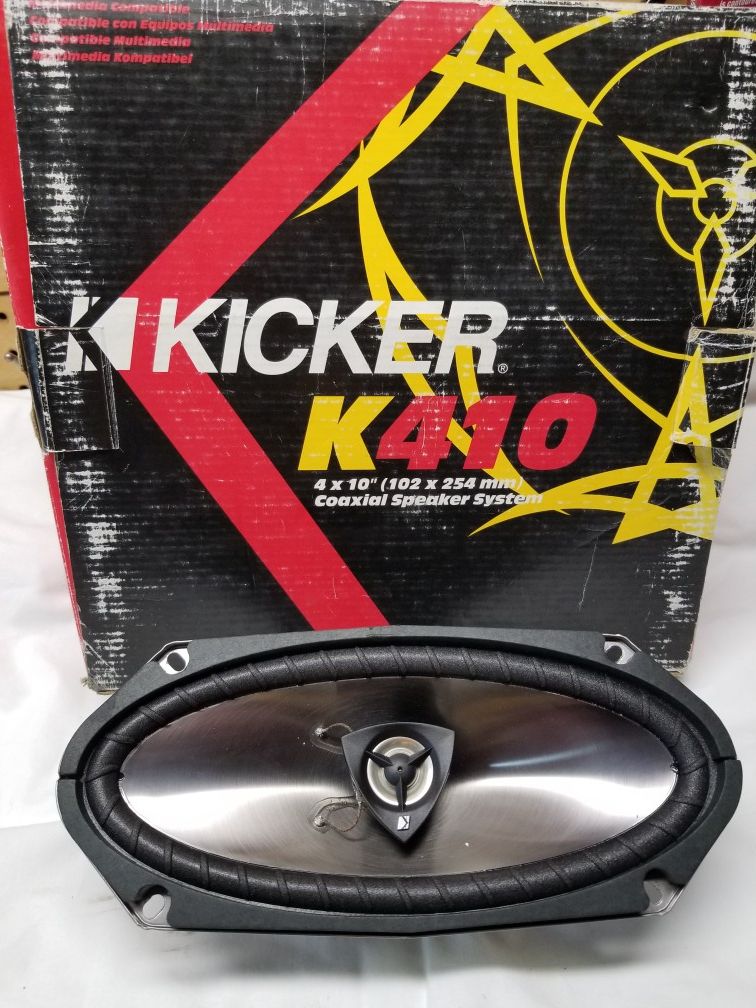 Kicker K410 4x10 Speakers