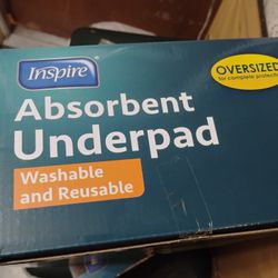 Adult M. Aspire Absorbent Underpad Washable $10 Serious Buyers Only Local Pickup