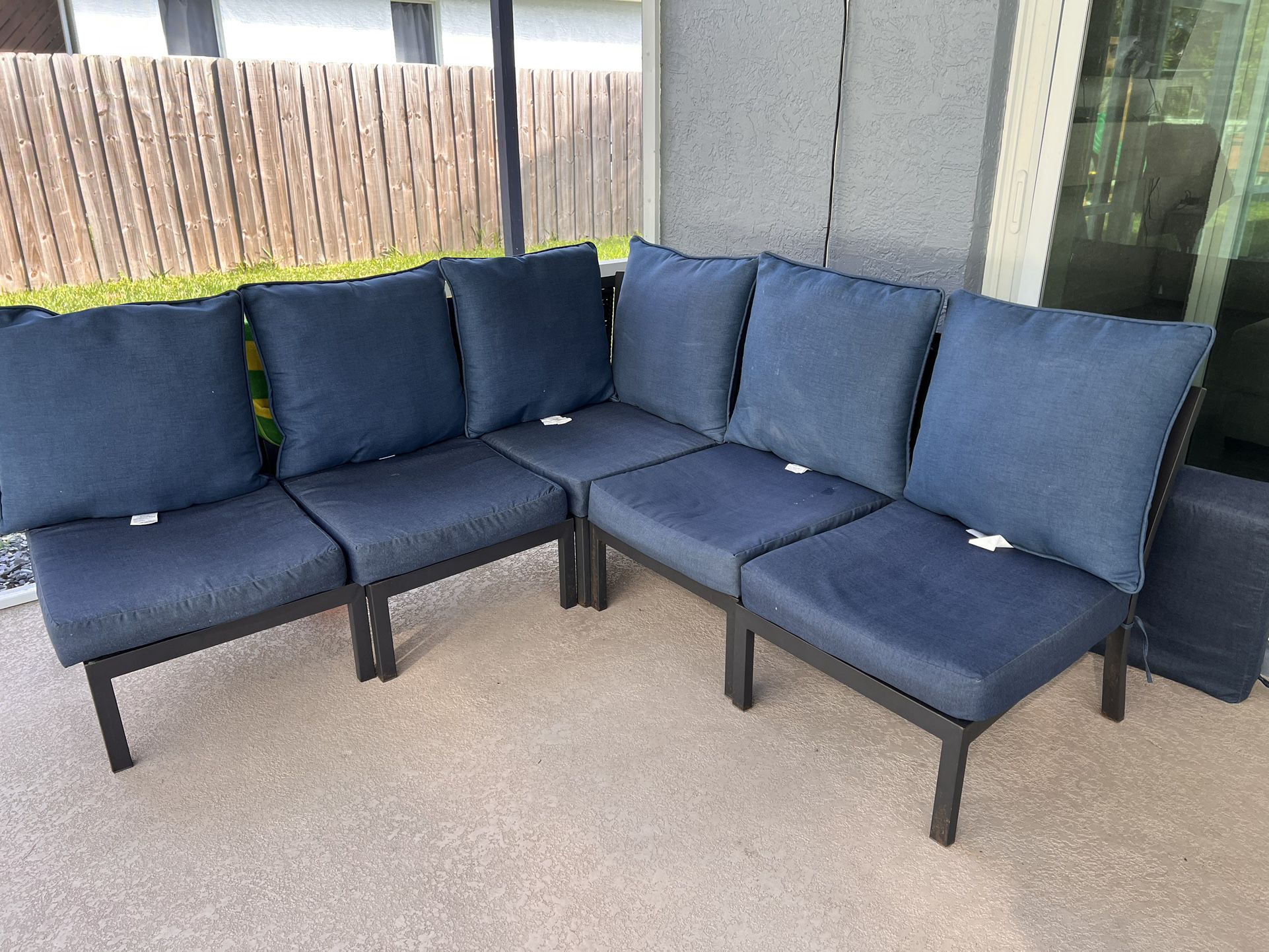 Outdoor L Shape Couch