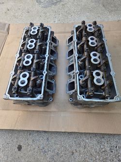 Dodge Mopar 5.7L Hemi Genuine OEM eagle Cylinder Heads driver passenger (contact info removed)6DE
