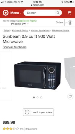 Sunbeam Microwave