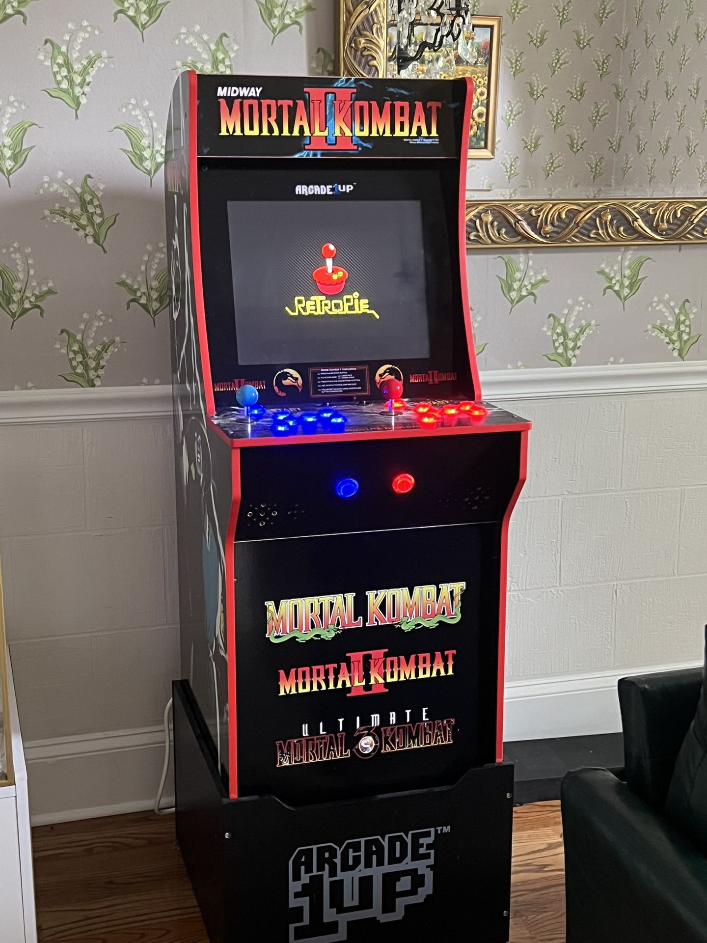 Custom Mortal Kombat Arcade 1up RetroPie