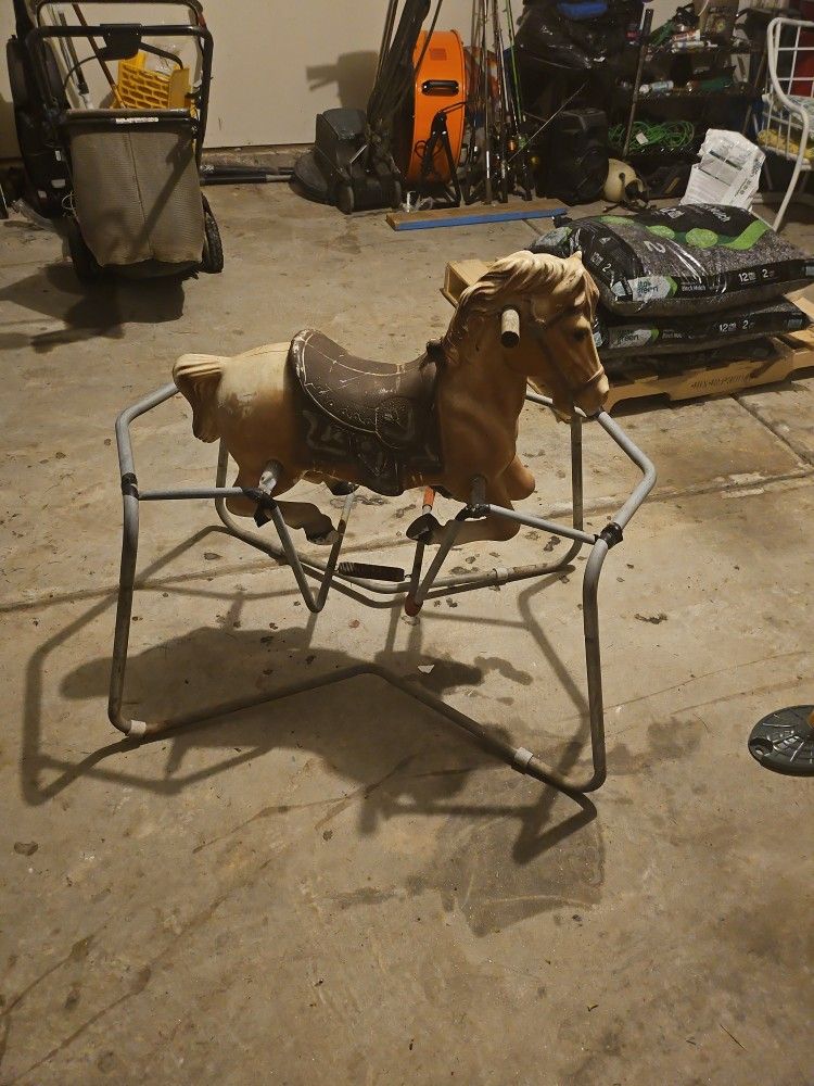 Old Antique Rocking Horse Free