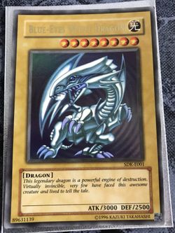Yugioh Blue-Eyes White Dragon *RARE MINT* Originals