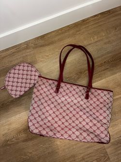 Ralph lauren tote / cosmetic pouch
