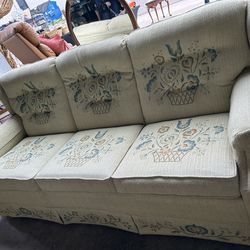 Vintage Cottagecore La-Z-Boy Sleeper Sofa