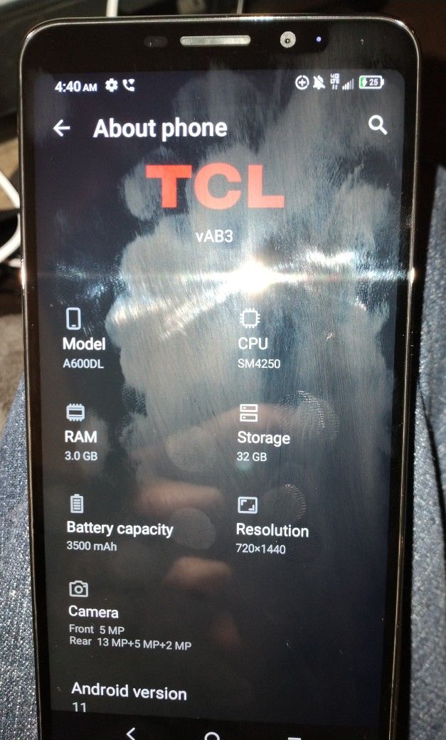 TCL A3X PHONE COMPATIBLE WITH SAFELINK WIRELESS