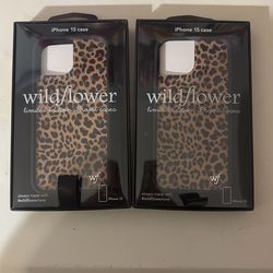 wildflowers cheetah case