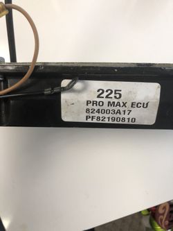Clean Used OEM Mercury ProMax 225 2.5L Electronic Control Unit ECU