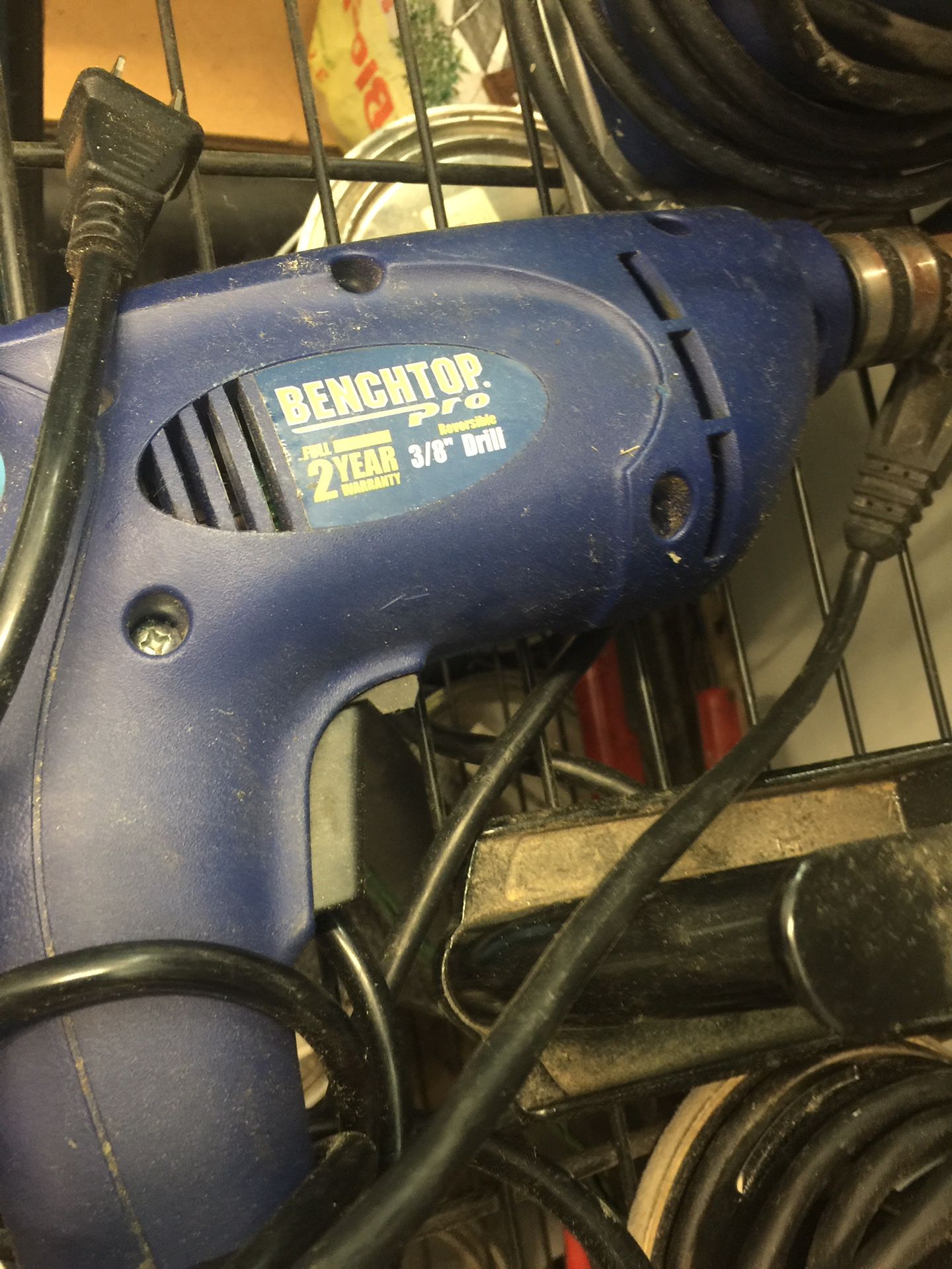 3/8 drill with power cord