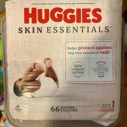 Huggies Skin Essentials Size 1 Diapers