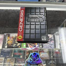 Robocop Vs Terminator Sega Genesis $50 Gamehogs 11am-7pm