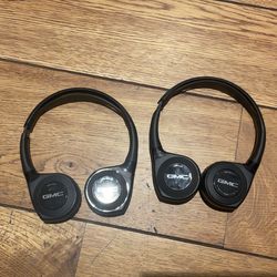 Pair of GMC / GM Headphones for Infortainment system