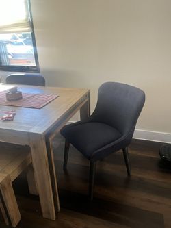 World Market Wingback Dining Chairs- 4 