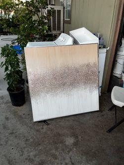 Glitter ombré frame