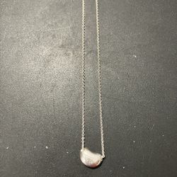 925 Authentic Tiffany Bean Necklace 