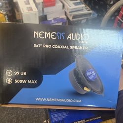 Nemesis Audio NA-57PRO 5x7" Pro Coaxial Speaker. 