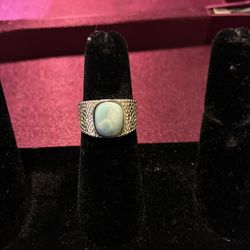 Beautiful Larimar Ring