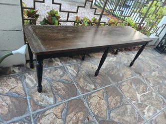 Solid wood bench see description
